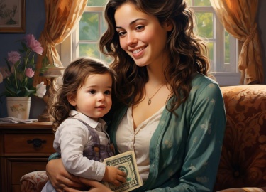 Как зарабатывать маме в декрете 40 000 Р. ежемесячно не выходя из дома.
